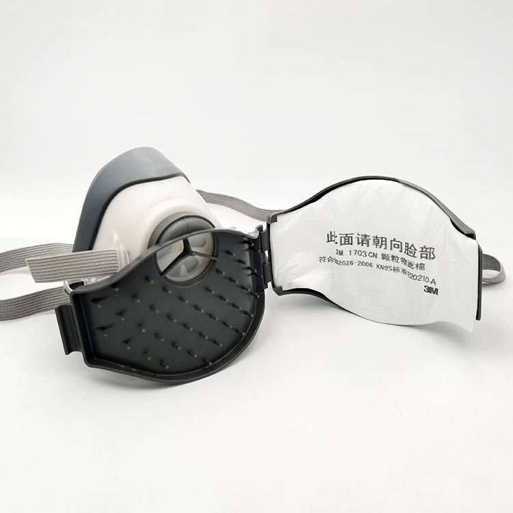 3M1212防尘面具工业粉尘煤矿灰尘装修打磨透气轻便KN95滤棉易更换