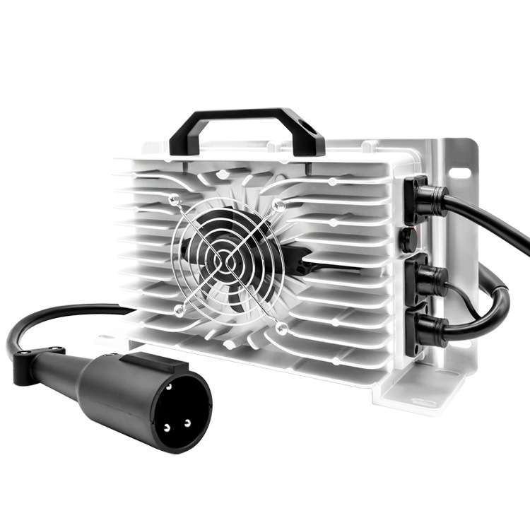 2000W72V25A磷酸铁锂充电48V车载便携式防水级电池充电器厂家供应