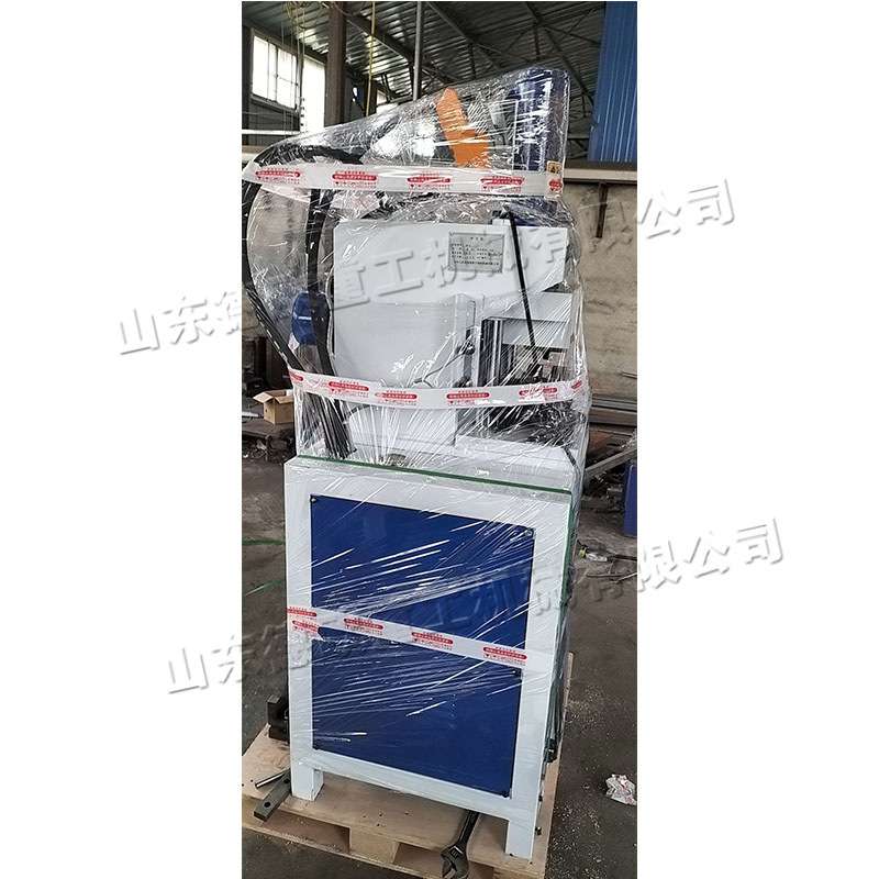 小型液压冲孔冲弧机 铝合金不锈钢管开弧机 楼梯扶手护栏开口机