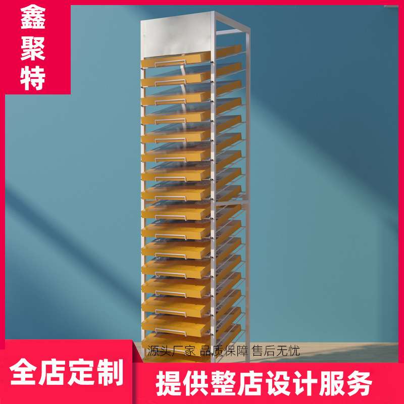 幼儿园铁艺画纸架画室4K开卡纸收纳柜多功能纸张存储架多层画纸柜