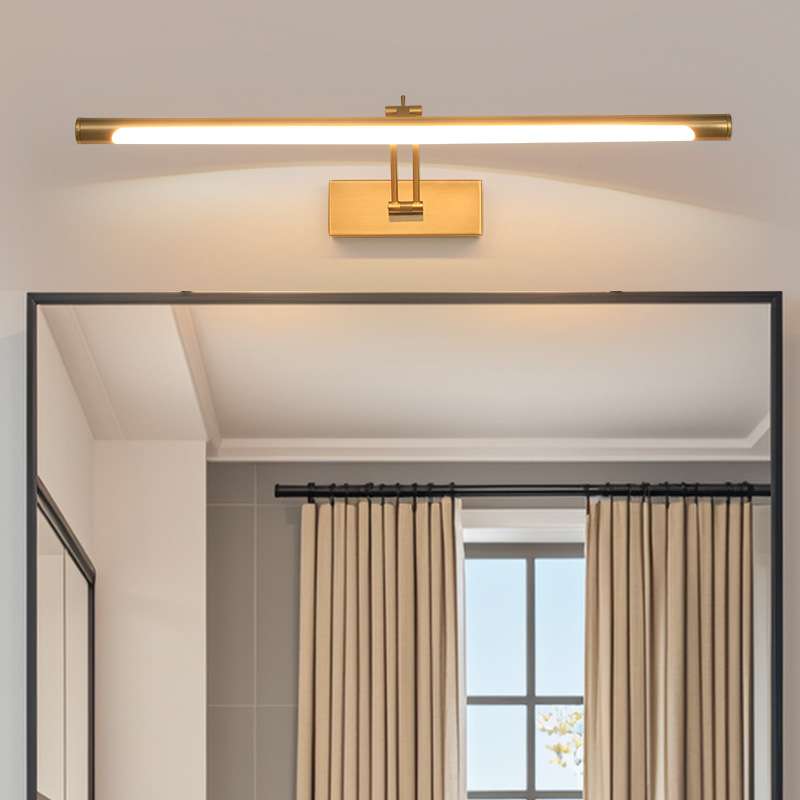 新款摇臂led镜前灯画廊画室长条挂画灯浴室壁灯洗手间镜子灯