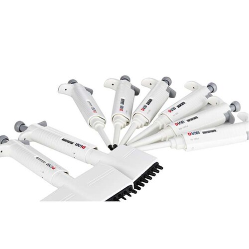 北京大龙Dragonlab MicroPette 8道手动可调移液器