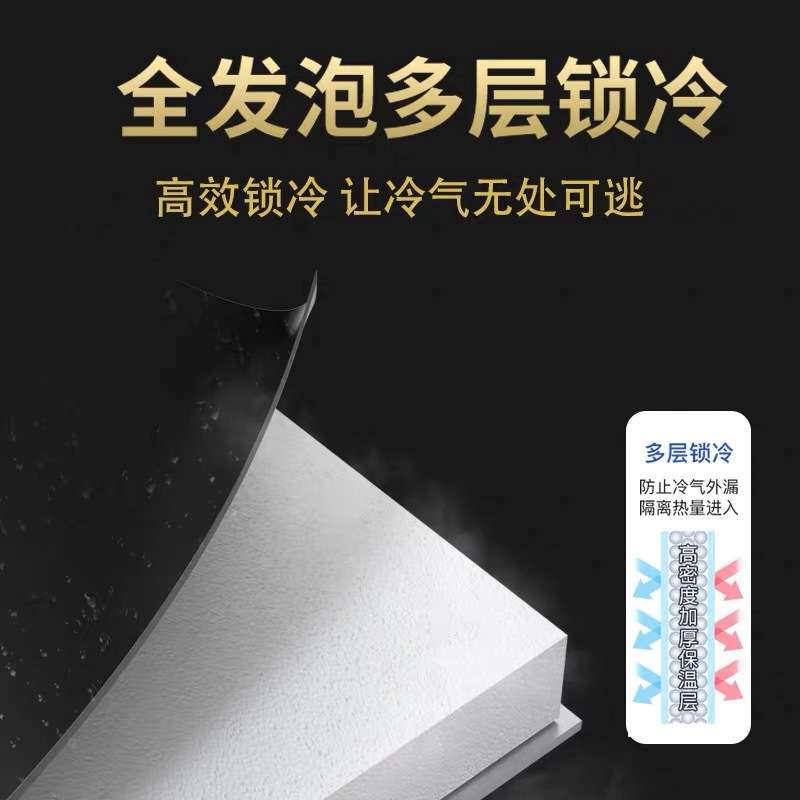 冷藏柜保鲜柜展示柜立式饮料柜商用单门388L冰柜双门啤酒冷柜水柜