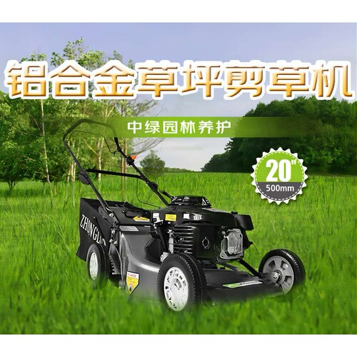 中绿 汽油动力GXV160发动机20寸四冲程草坪机 修剪机械ZGL500SH