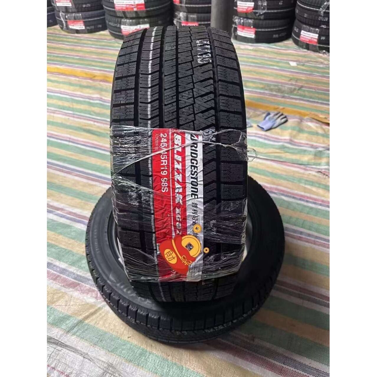 普利司通轮胎245/255/55R19 255/60R19 DMV3冬季轮胎雪地轮胎
