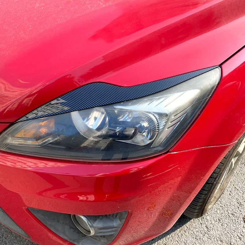 适用福特福克斯Focus MK2.5 2008-2011灯眉前大灯车贴外饰改装