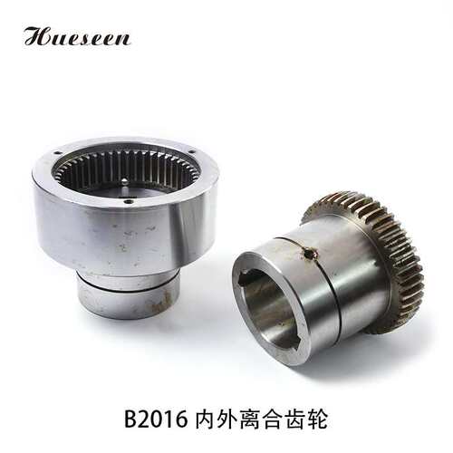 济南二机B2016龙门刨 联轴器 内外结合齿轮BW1-10/08内外齿轮