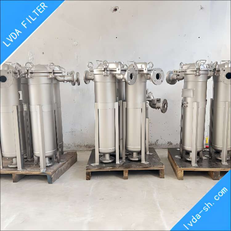 高压顶入式单袋过滤器 铸造龟背盖 DN50-80法兰口径 代替伊顿BF-0