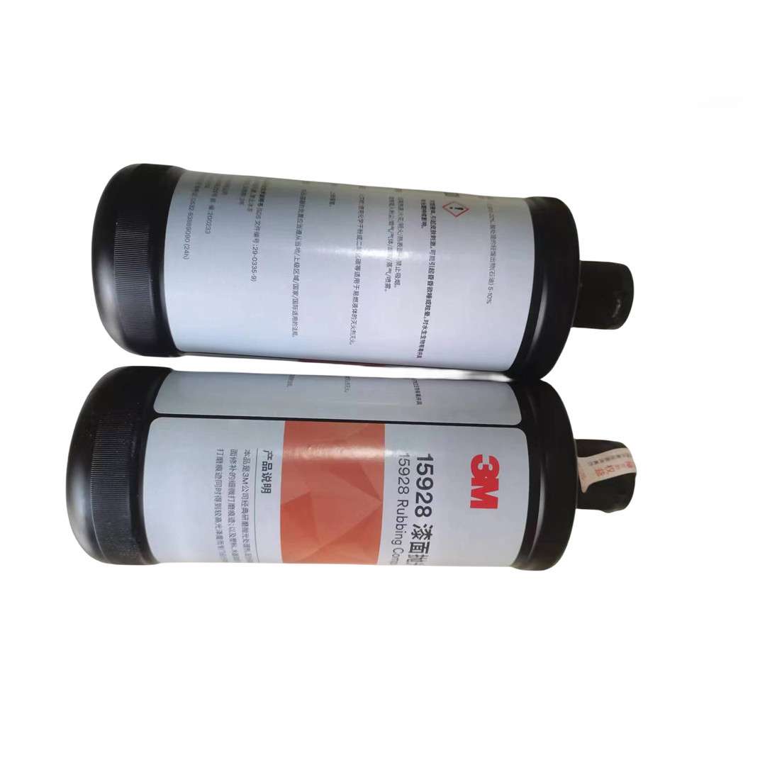 3M15928漆面抛光中蜡 汽车 家具 钢琴 玻璃钢模具等表面抛光处理