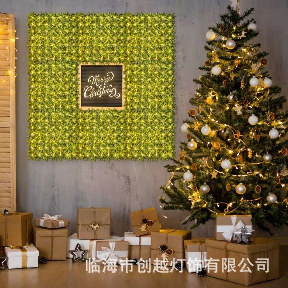 跨境新品仿真草坪灯RGB户外露营民宿庭院别墅布景LED圣诞网红灯串