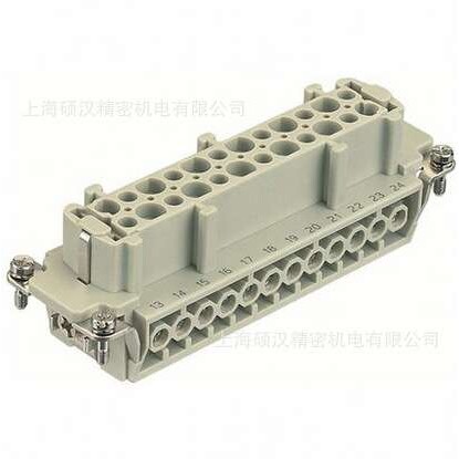 harting/哈丁/浩亭 重载连接器 24芯 HAN 24E-F 09330242701