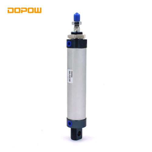 DOPOW MAL40X25迷你气缸 MAL40*25/50带磁可调非标迷你气缸铝合金