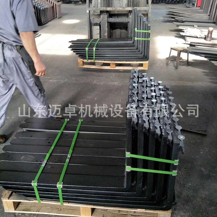 加长型装载机叉齿货叉 叉车叉脚 16吨叉车货叉 迈卓机械