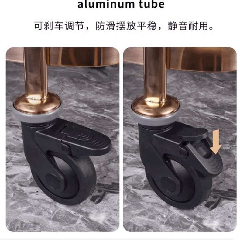 酒店酒水车蛋糕车酒水推车移动推车点心车推餐车送酒车手推车