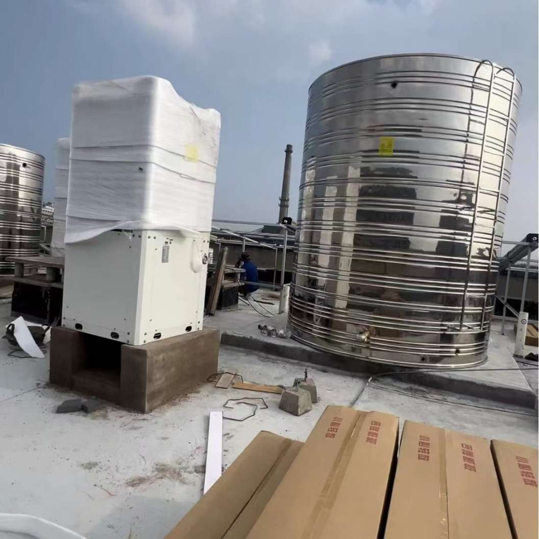 商用空气能15匹工业新款智能节电王供暖配件一体机空气能热泵