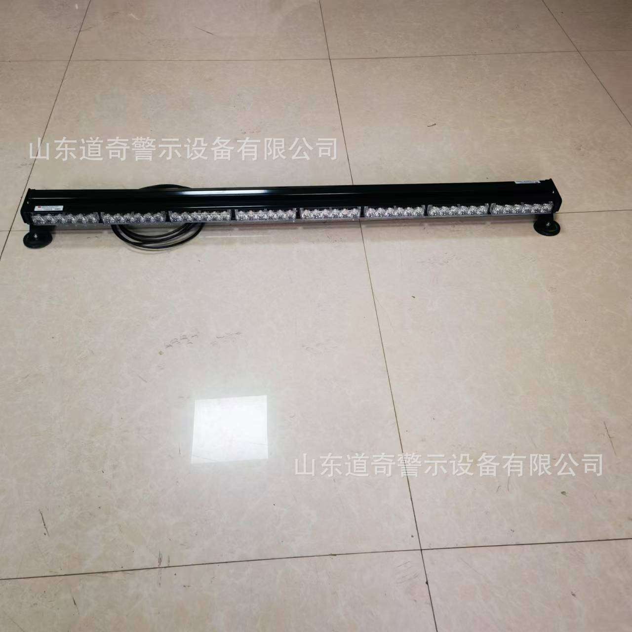 车载汽车LED中网爆闪灯 长条双排棍子吸顶警示开道频闪灯双排强磁