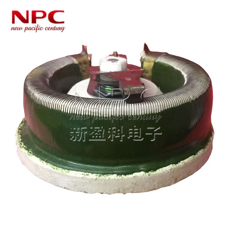 500W瓷盘电阻 BC1-500W5RJ 5%大功率可调滑动圆盘绕线变阻器