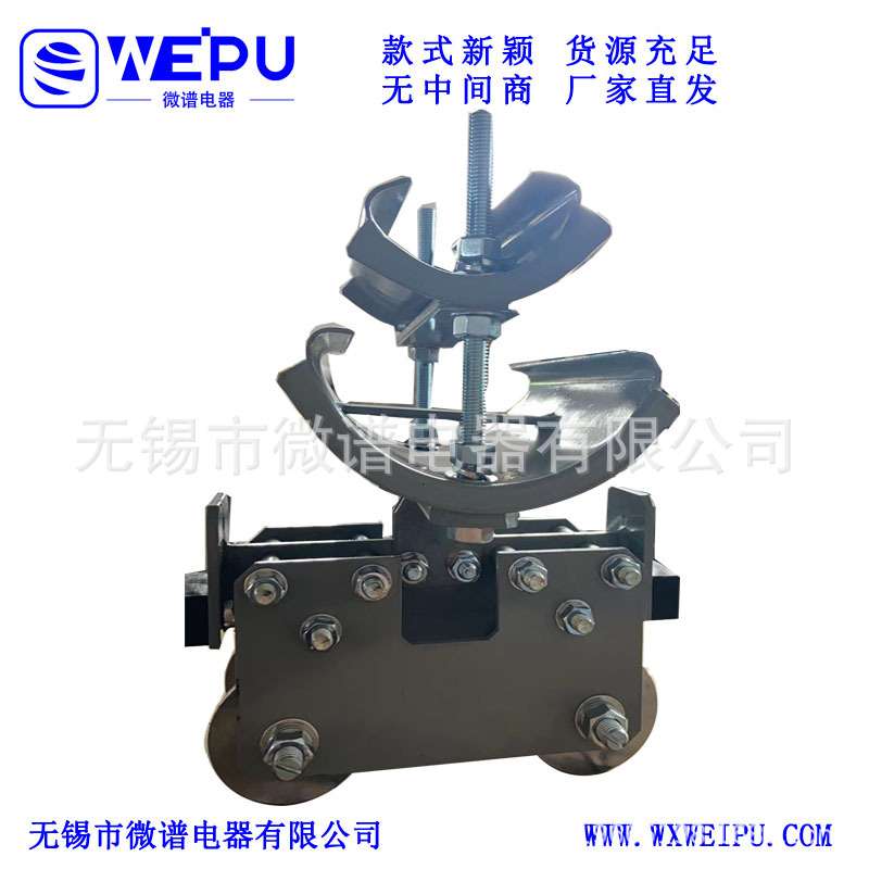 加大加厚工字钢电缆滑车拖线滑车工字钢电滑车车天车拖缆小车