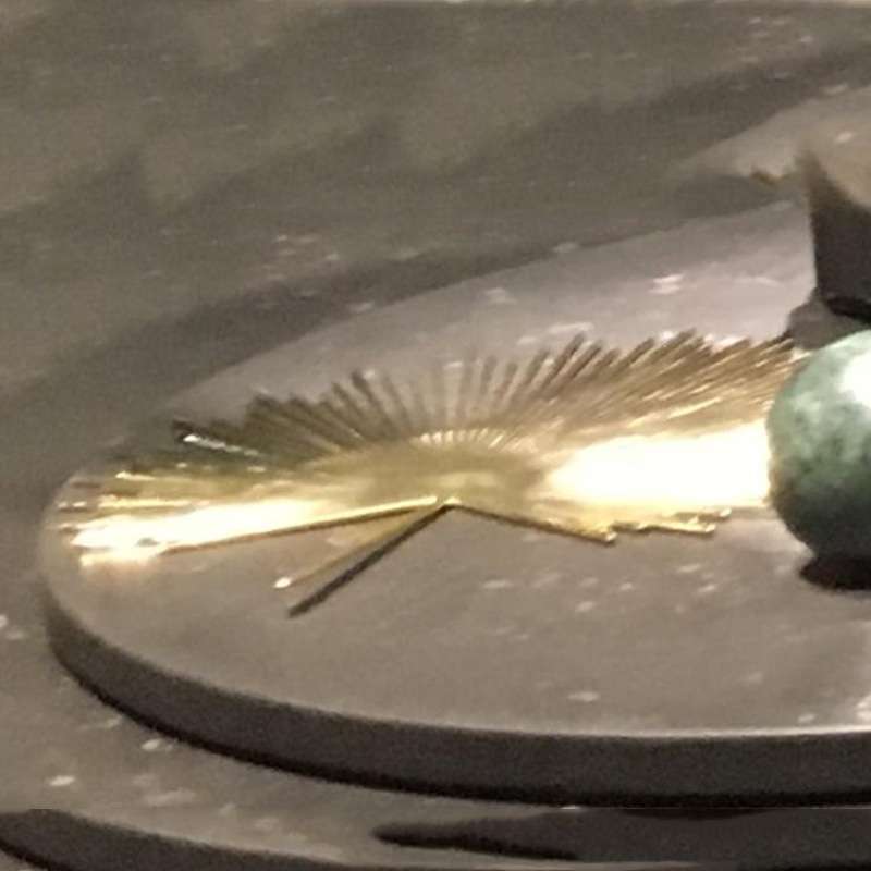 蒲扇果篮摆件几何圆形铜色金属水果碗北欧简约风装饰收纳篮工艺品