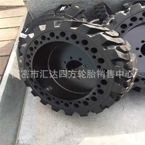 实心叉车轮胎10-16.5 12-16.5工程轮胎 装载机实心胎33x6x11