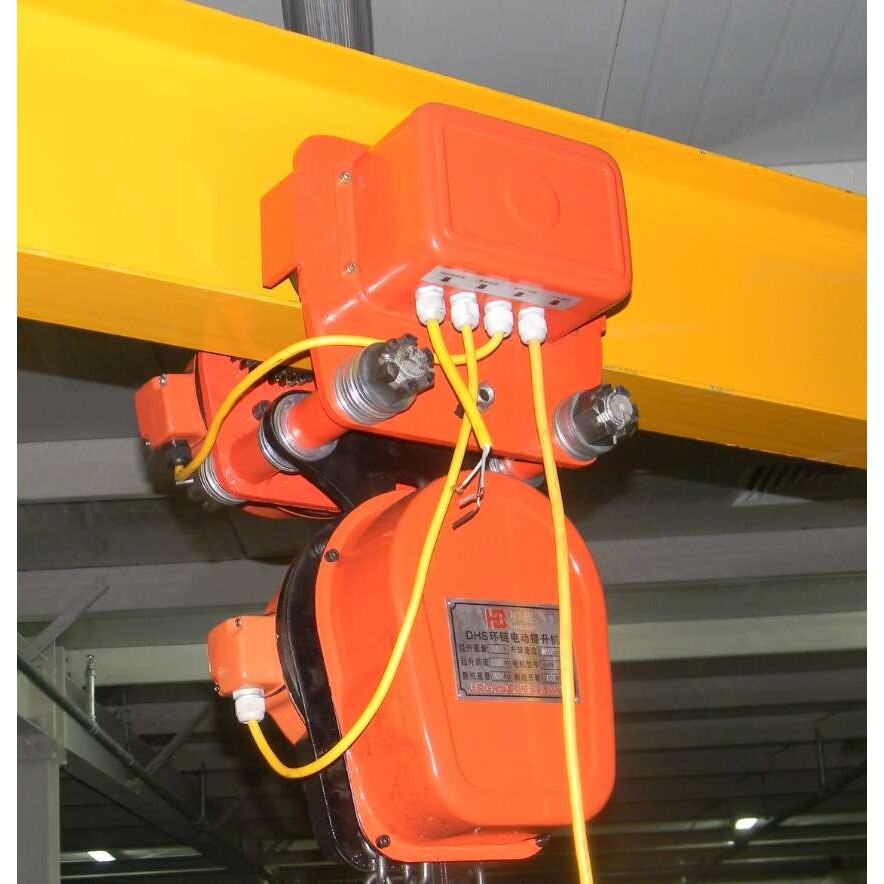 环链葫芦跑车电动葫芦行走小车轨道工字钢电动单轨吊车1T2T3T5T