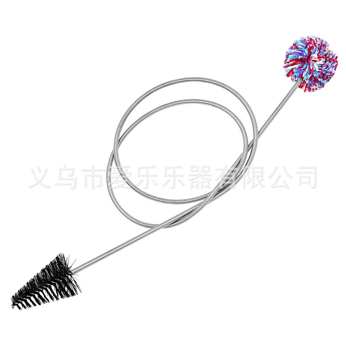 跨境热卖萨克斯管清洁套装棉清洁刷通条刷口水刷牙垫乐器保养工具