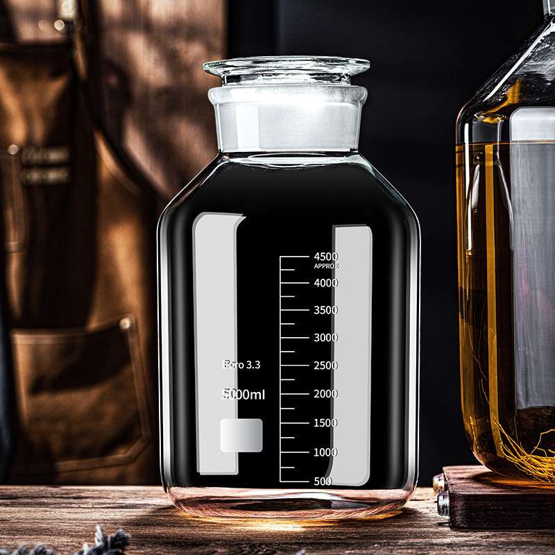 新品泡酒玻璃瓶专用酒瓶存酒罐装酒器皿酒坛子容器加厚高档密封酿