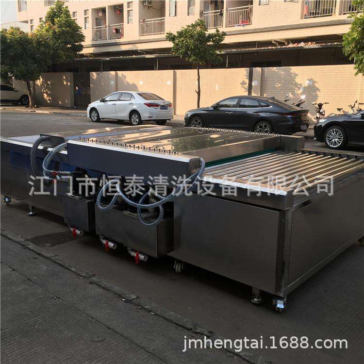 恒泰供应LCD液晶平板清洗机 工业用通过式太阳能光伏板清洗机