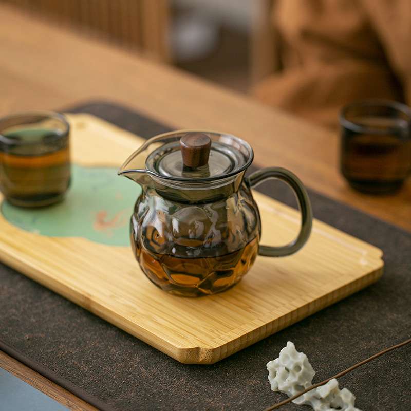 玻璃泡茶壶小壶家用加厚耐高温单个壶过滤泡茶神器泡花茶茶壶茶具