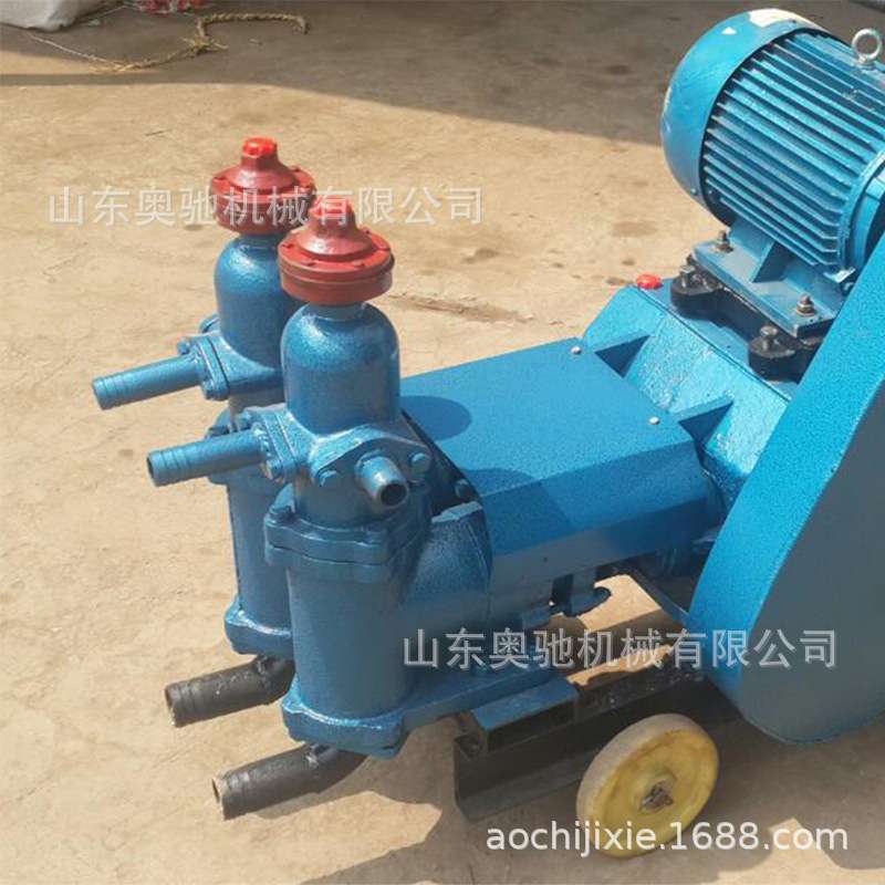 BW90/5注浆泵 双缸双液往复式活塞泵 坑道施工双缸注浆机