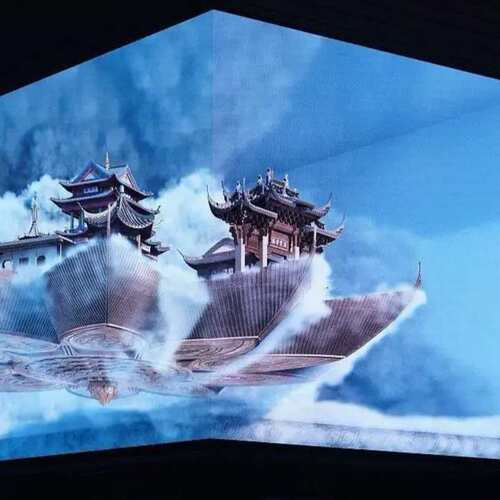 LED display screen outdoor naked eye 3D P10P8P6P5p4p3