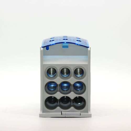 UKK/1250 1250A大电流 导轨端子 控制柜分线盒 UL认证 2进9出
