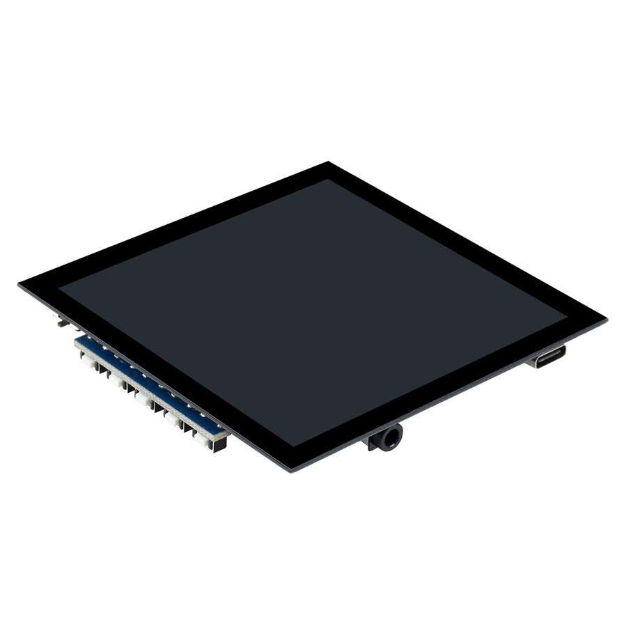 微雪 4 寸电容触控屏 720×720 方形IPS全贴合屏幕 5点电容触控