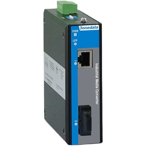 3onedata IMC100-1T1F-2P48 冗余电源兼容IMC101B-1F 三旺