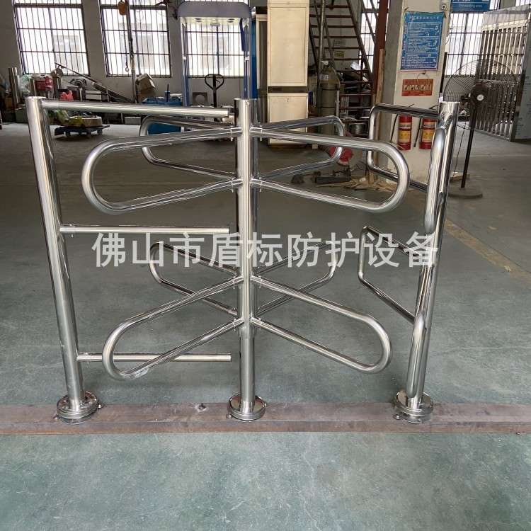 工地进出口旋转栅栏 车站单向出口门 超市人行通道转闸手动单限门