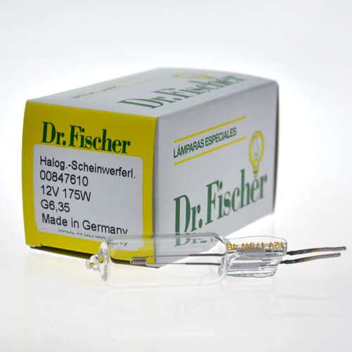 Dr.Fischer灯泡00847610 12V175W G6.35光学仪器卤素灯