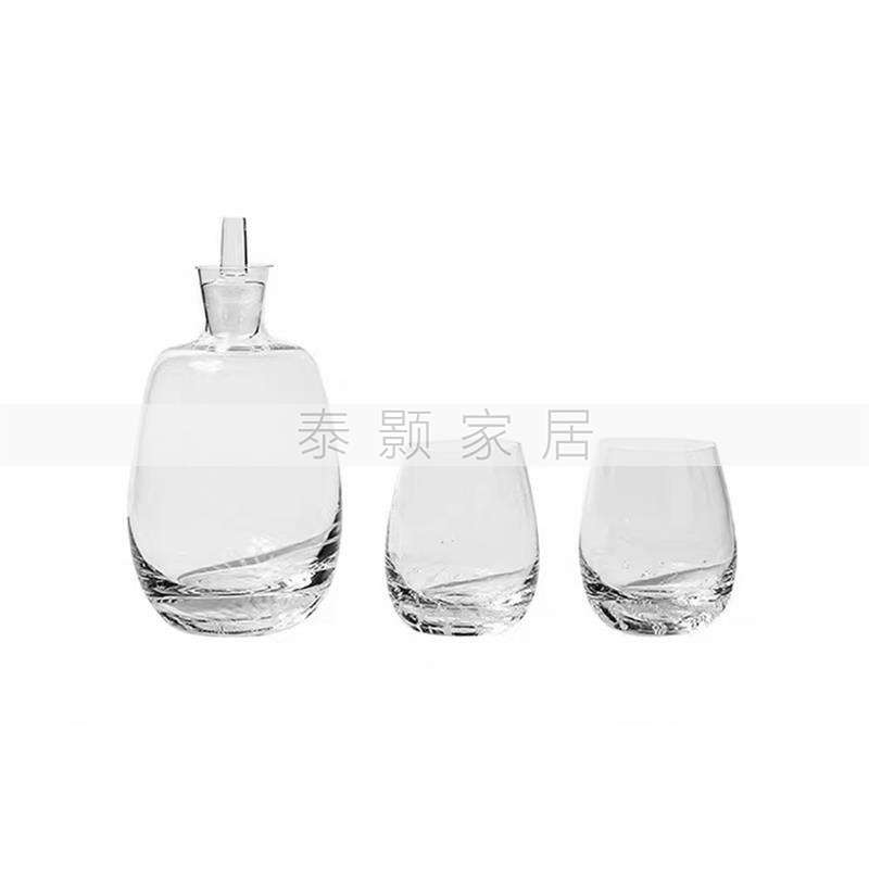 软装厨房摆件装饰品陈列意式样板房橱柜多巴胺简约柜套装酒柜餐边