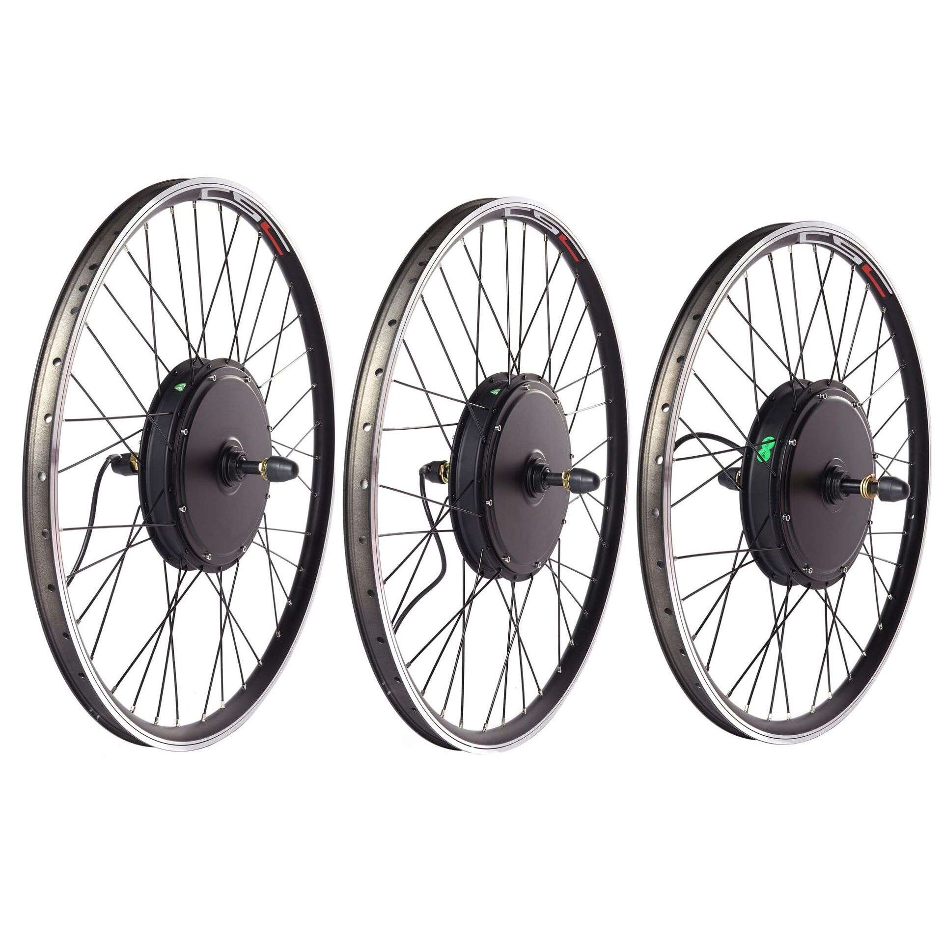 48V500W1000W1500W电动助力车山地车自行车改装无刷电机辐条轮毂