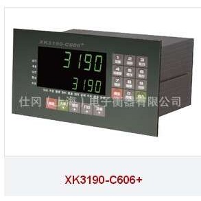 原厂上海耀华XK3190-C606+称重仪表-配料加减料罐装称重场合