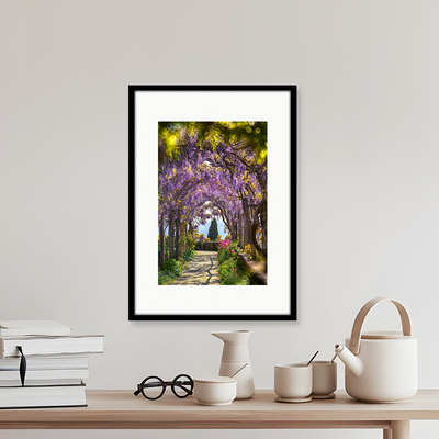 YELLOW KORNER法国原装进口《The Enchanted Garden》茶室装饰画