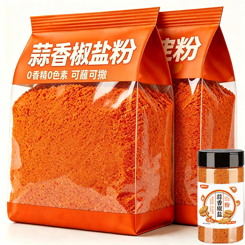 蒜香椒盐粉家用正宗大瓶装