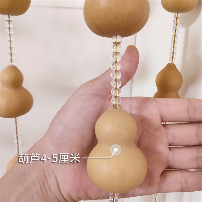 天然葫芦水晶门帘子大门对门卧室厕所厨房门口客厅穿堂小葫芦挂件
