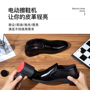 家用电动除尘上油抛光刷鞋机洗鞋全自动鞋刷器皮具护理擦鞋机小型