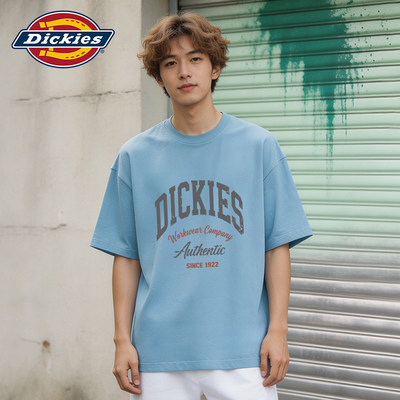 Dickies潮牌纯棉宽松短袖T恤