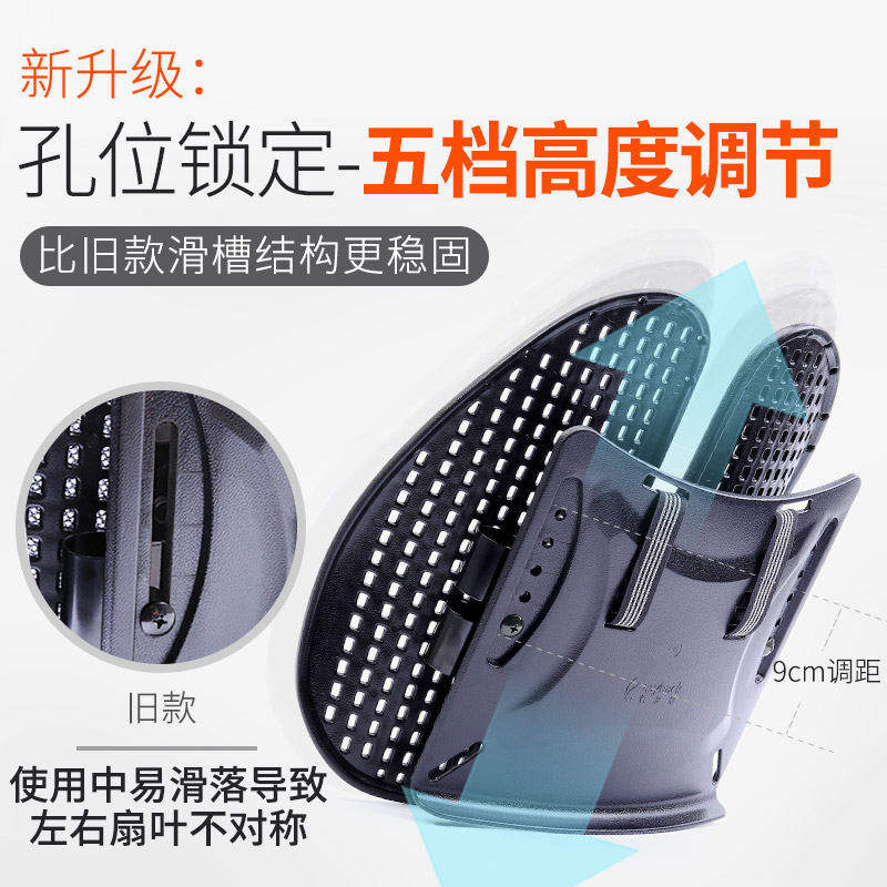 汽车靠垫腰靠久坐护腰靠背司机腰托腰部支撑=车用腰枕夏季透气