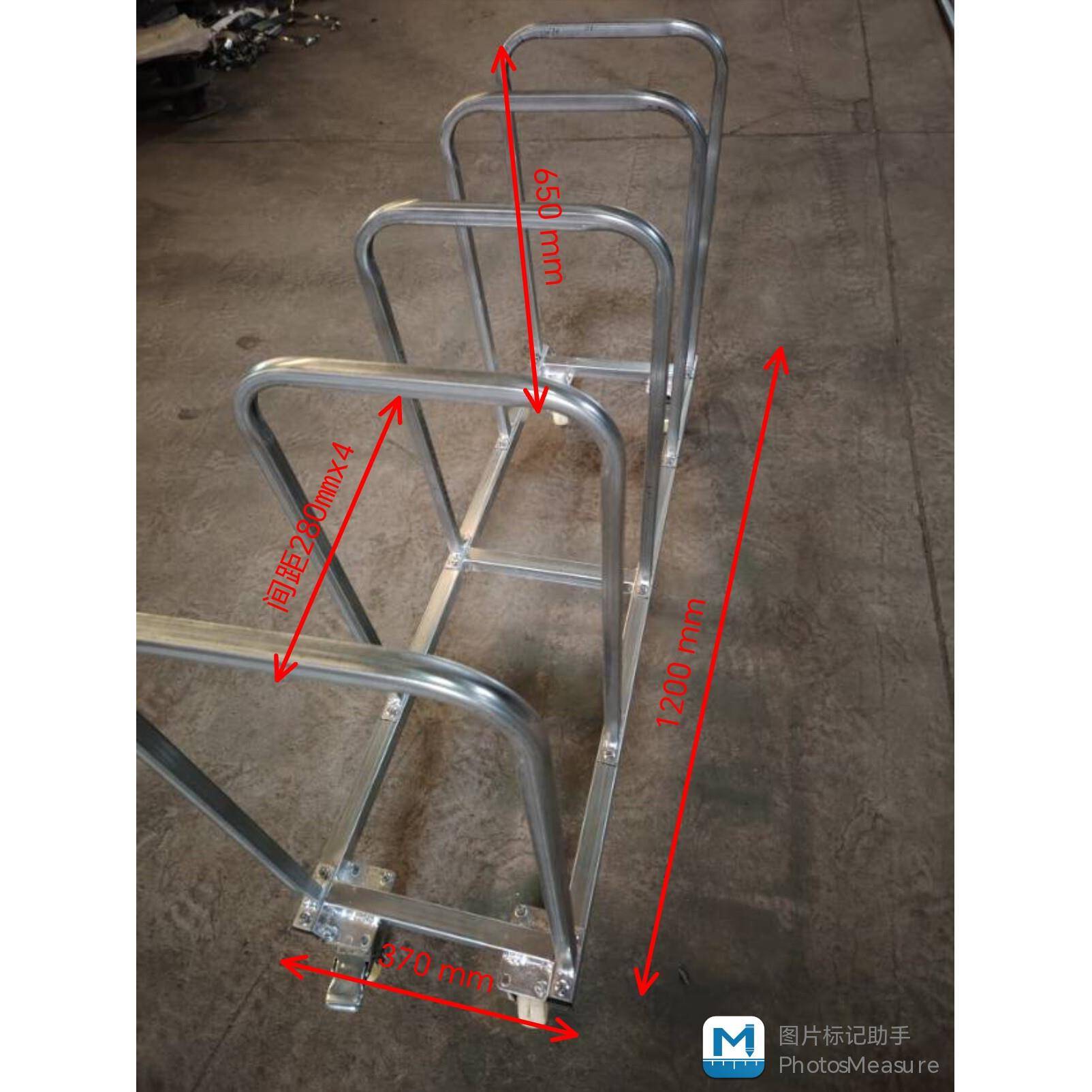 纸箱收纳架快递打包箱分类整理架子艺术画板装饰画架子置物架推车