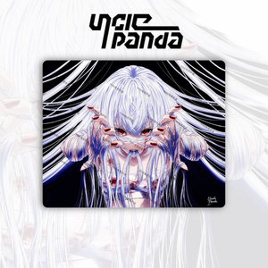 Uncle panda上海CJ限定二次元动漫电竞钢化玻璃鼠标垫FPS专用大号