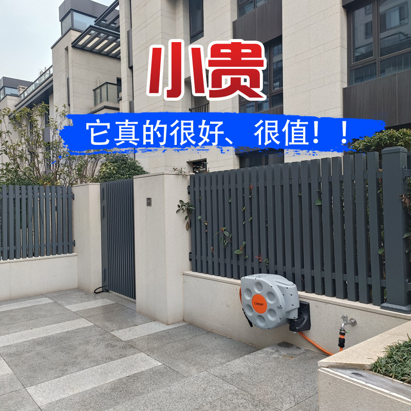 嘉兴铝合金别墅围栏室外护栏阳台护栏庭院栅栏新农村铝艺护栏定制