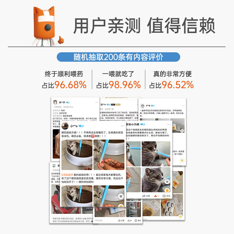 瑞德医生猫咪喂药器猫宠物狗狗喂药器一体针筒干湿两用喂药器防呛图片