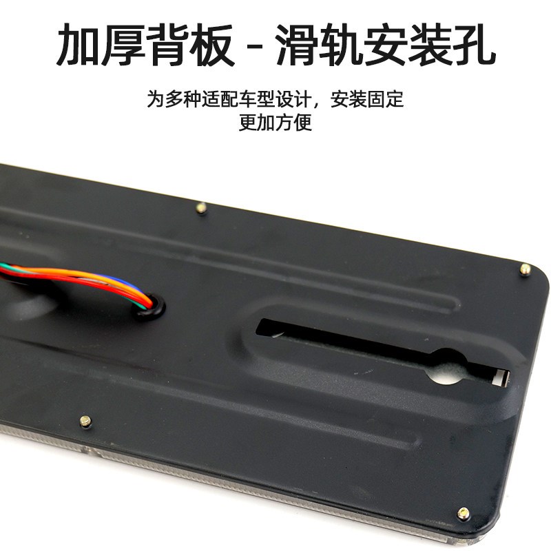 140-2货车后尾灯总成led刹车爆闪灯12v24v农用挂车防水超亮尾灯